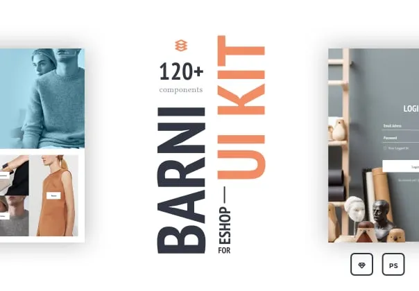 Barni UI Kit for Eshop