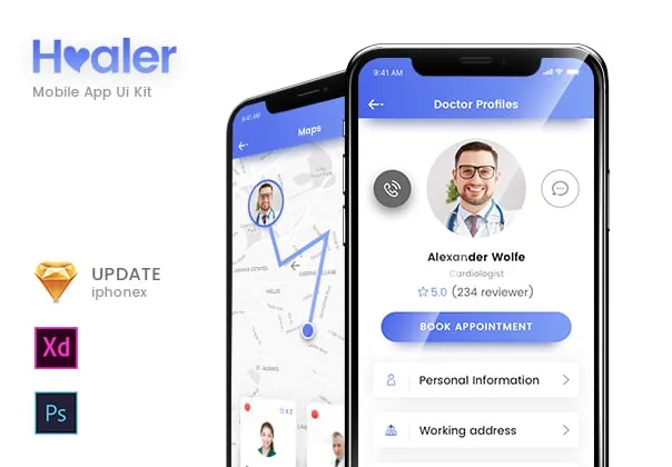 Healer UI Kit