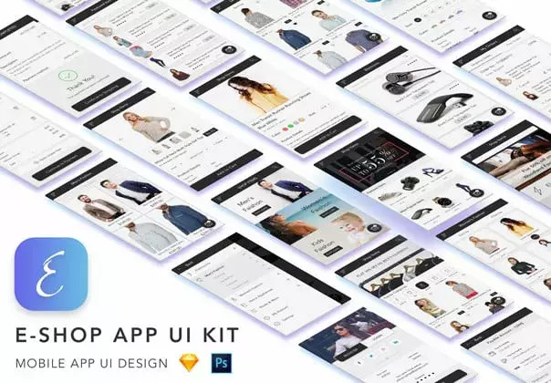 E Shop App UI Kit
