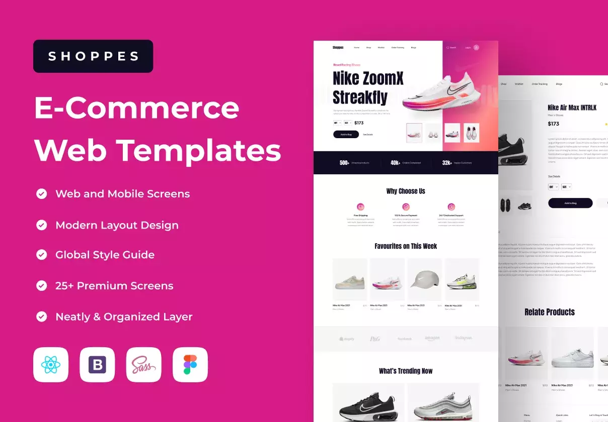 Shoppes - E-Commerce Web Templates